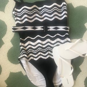 La blanco swimsuit netting size 10